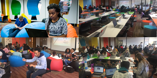 The eZone is a high-tech flexible teaching and learning space on Wits Education Campus to advance eLearning.